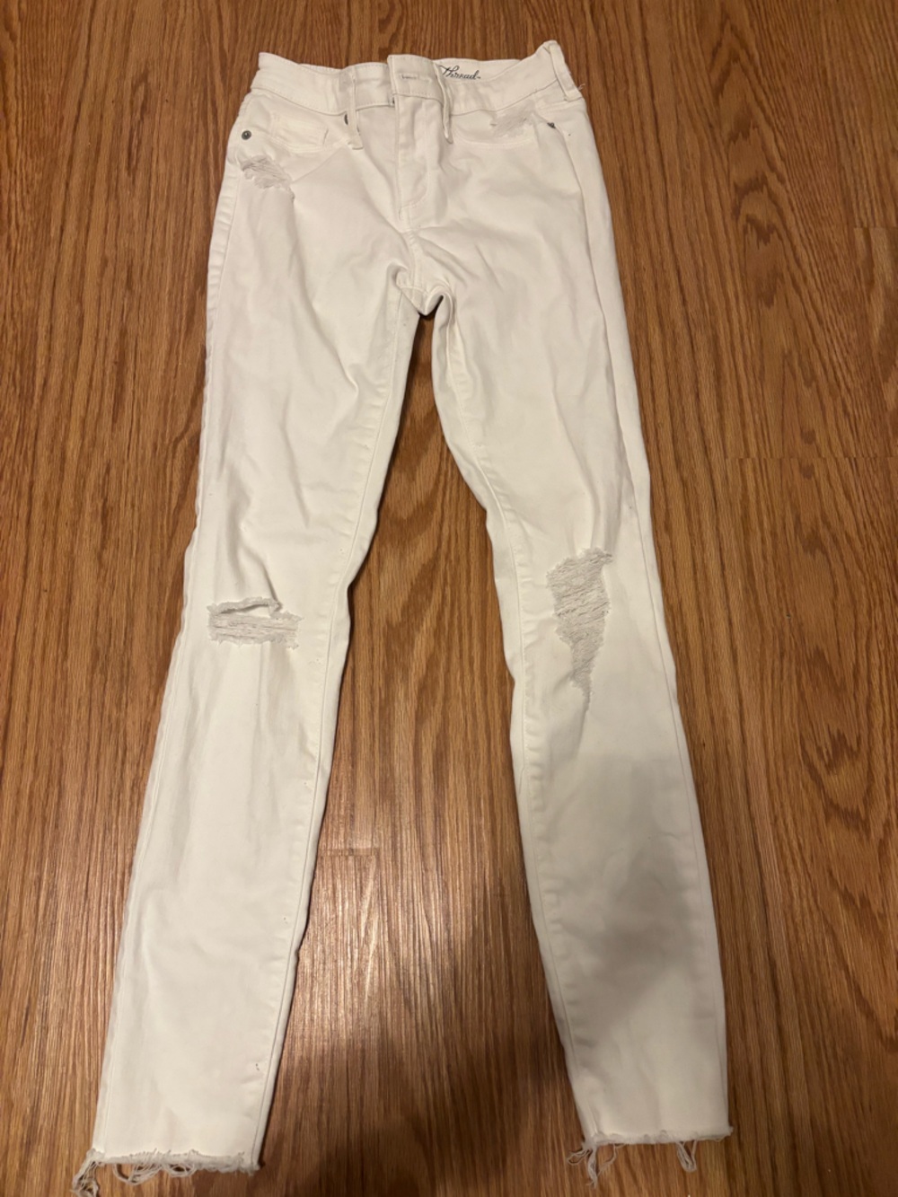 Universal Thread White Classic Denim Jacket